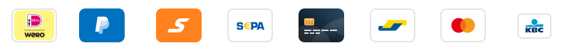 U kunt betalen met iDeal, Credit cards, vooruitbetalen en meer